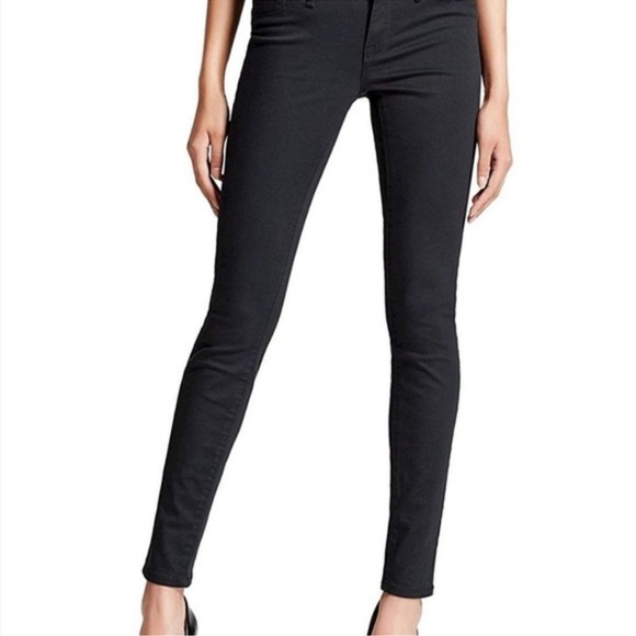 NEW! Mossimo Women's Black Mid-Rise Skinny 12 SHORT - Picture 2 of 5